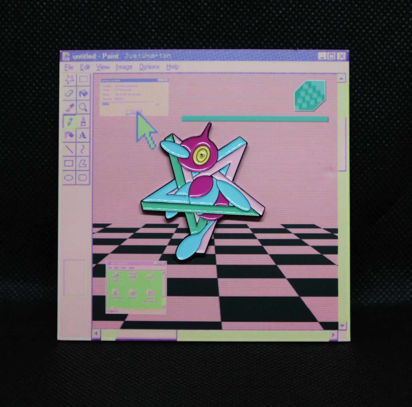 Porygon Z Enamel pin