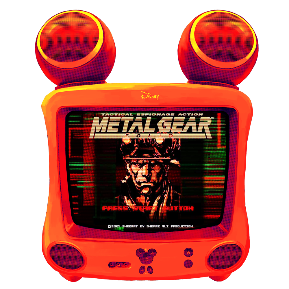 Metal Gear CRT Charm