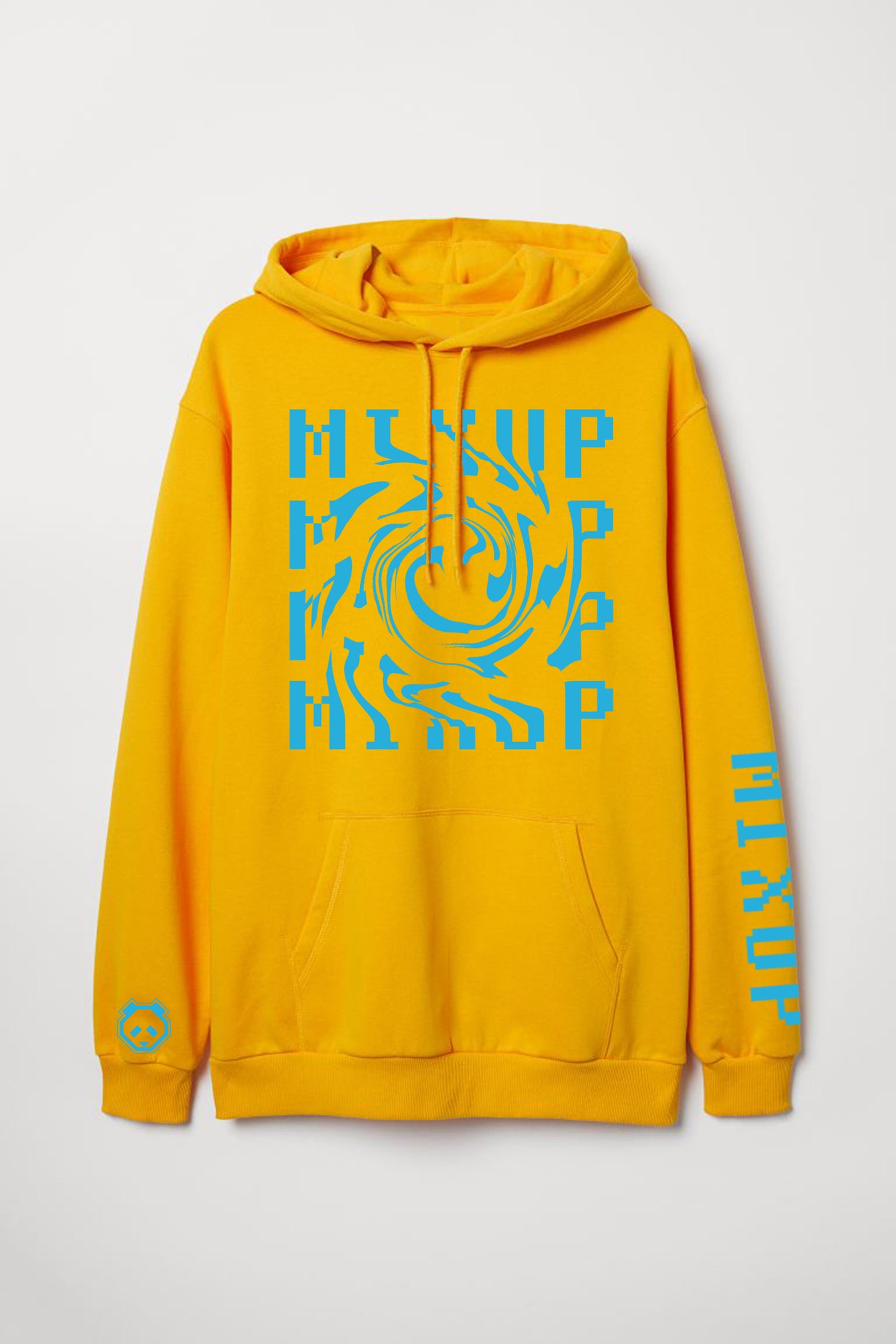 Mixup Yellow hoodie