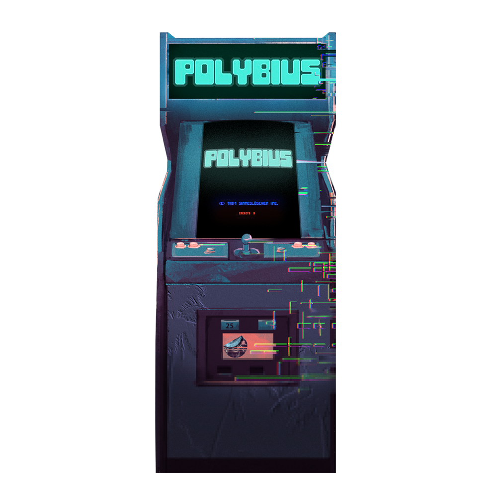 Polybius CRT Charm