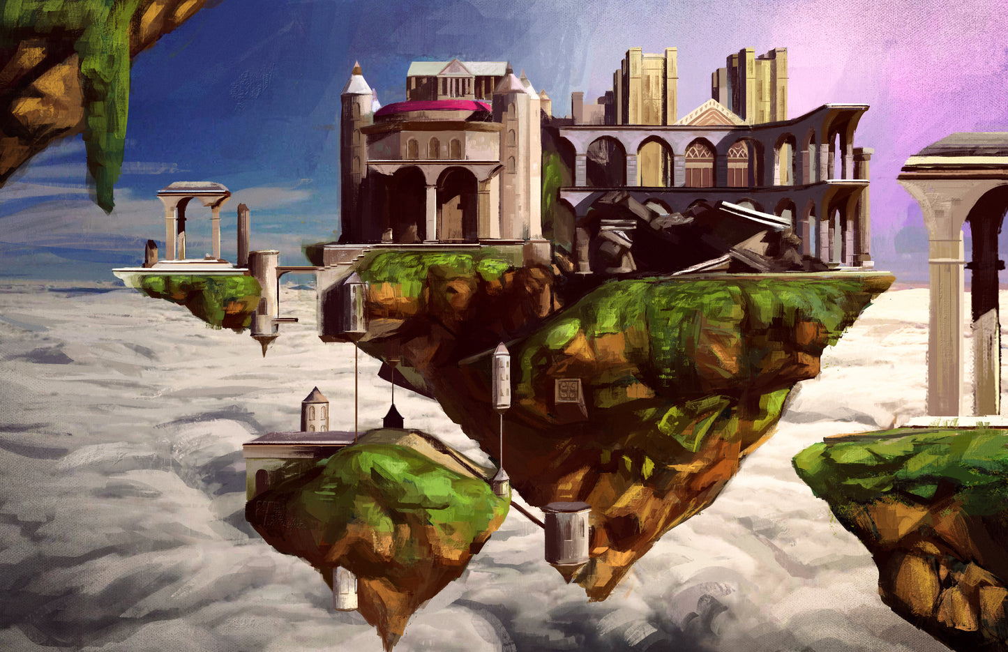 Hyrule temple 11 x 17
