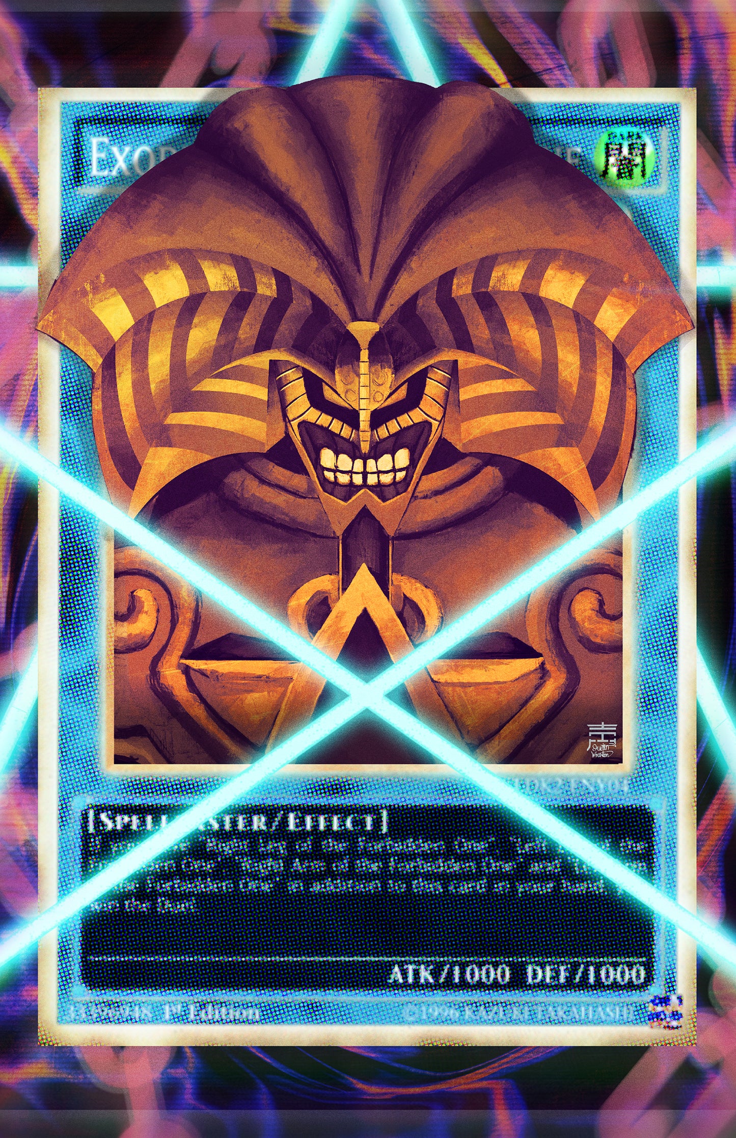 Holographic Exodia (11x17)