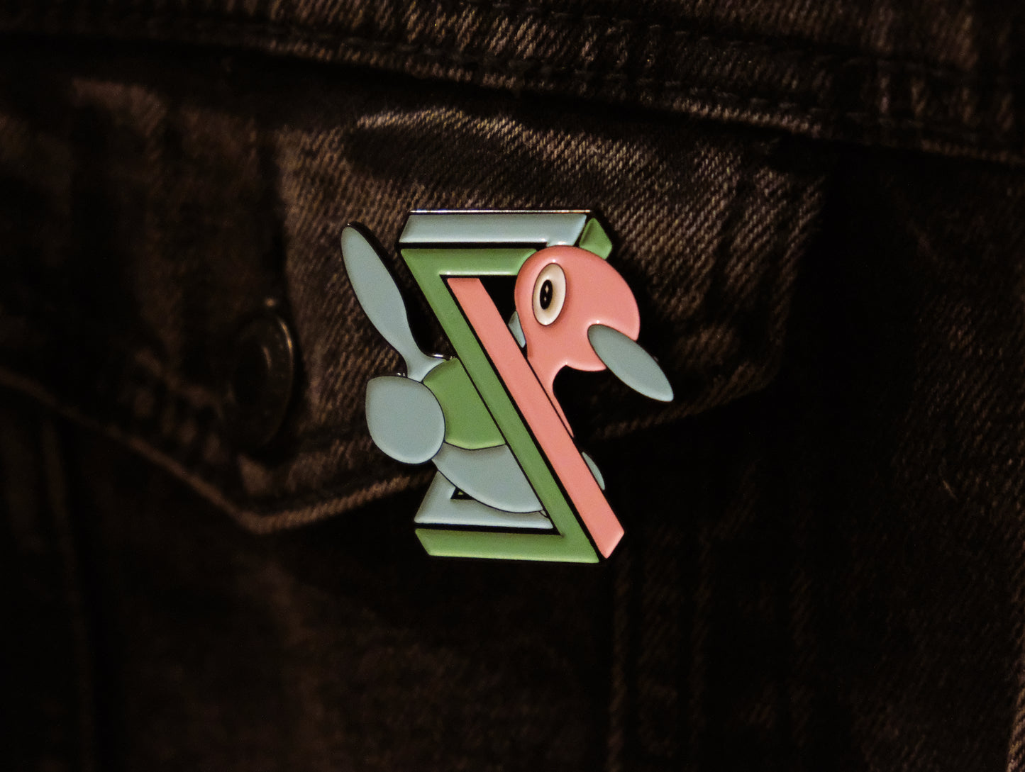 Porygon 2 Enamel pin