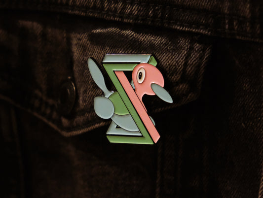 Porygon 2 Enamel pin