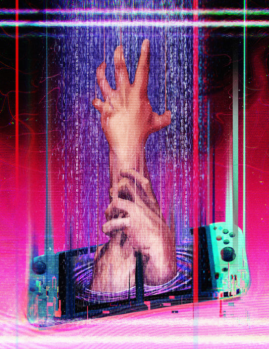 Holographic nintendo switch