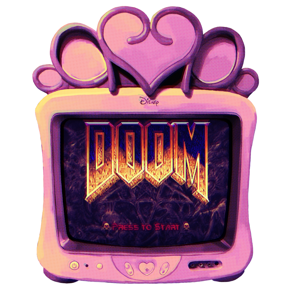 Doom CRT Charm