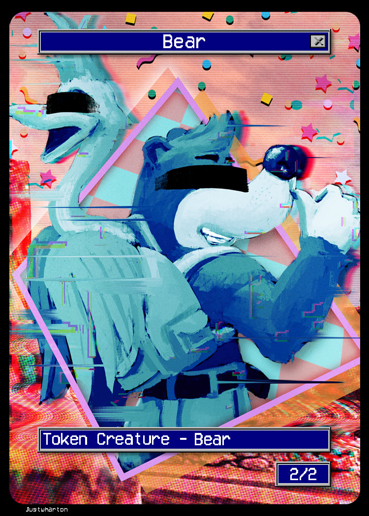 Bear Token – justwhartonart